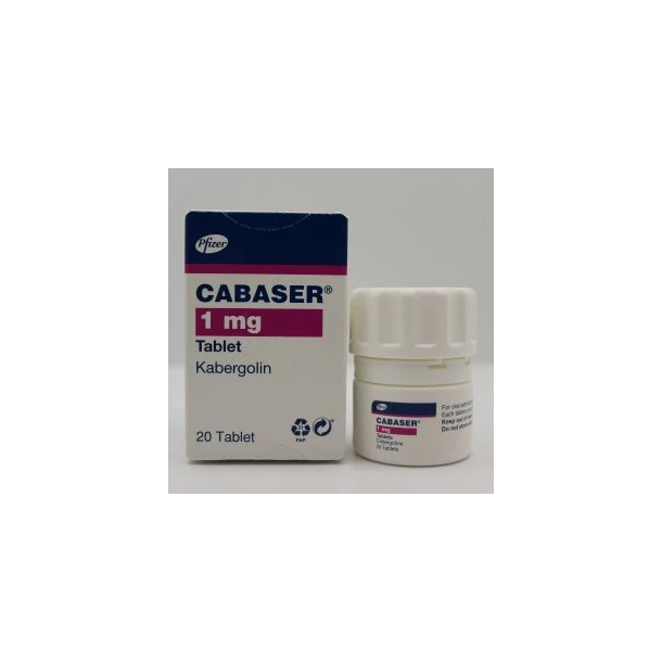 Каберголін Pfizer Cabaser cabergoline 1mg (1 таблетка)