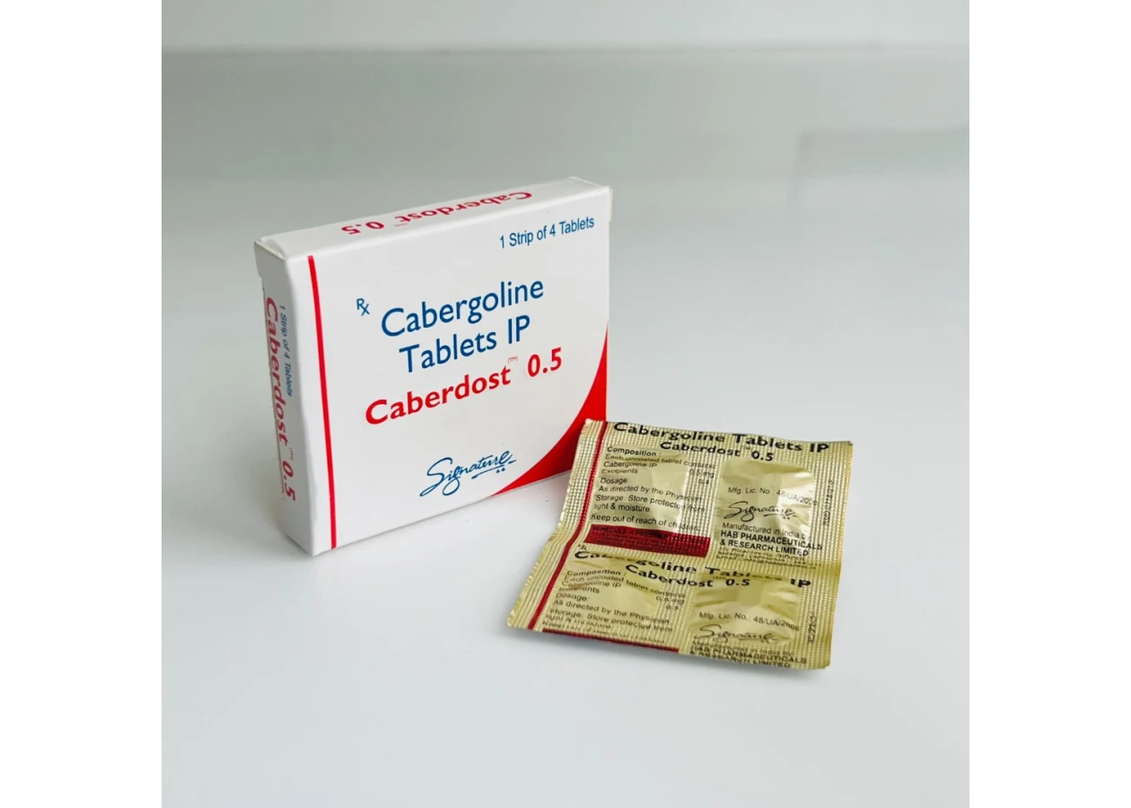 Фото 1 - Каберголін Кабердост (Cabergoline Caberdost) 0.5мг 4табл