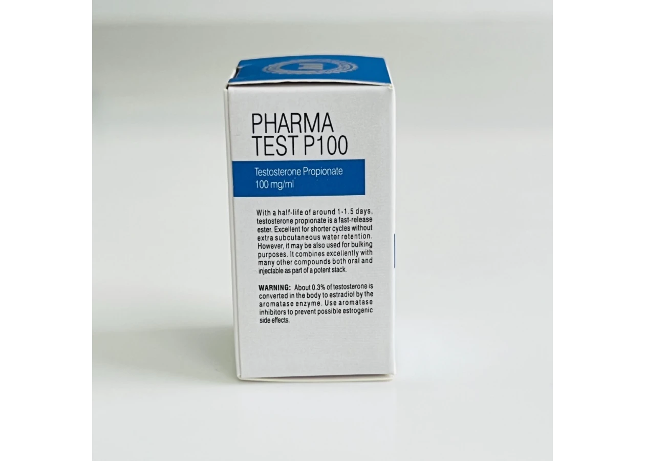 Фото 3 - Тестостерону пропіонат Фармаком (Pharma Test P100 Pharmacom) 100мг 10мл