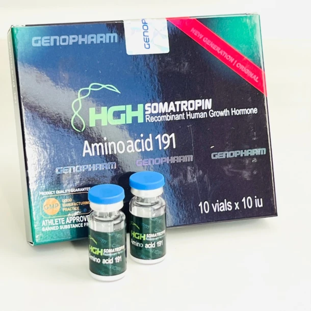 Genopharm HGH Somatropin (Соматропін Генофарм) 10фл 10MО