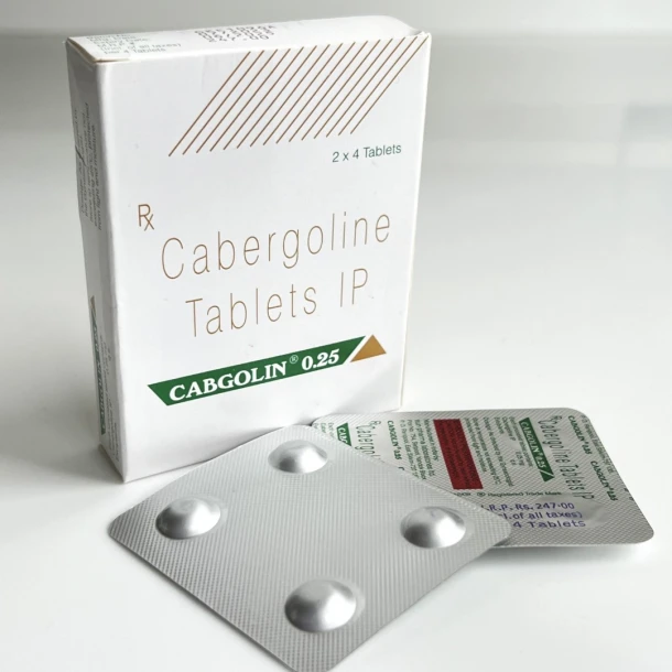 Каберголін Кабголін (Cabergoline Tablets IP Cabgolin) 0.25мг 4табл