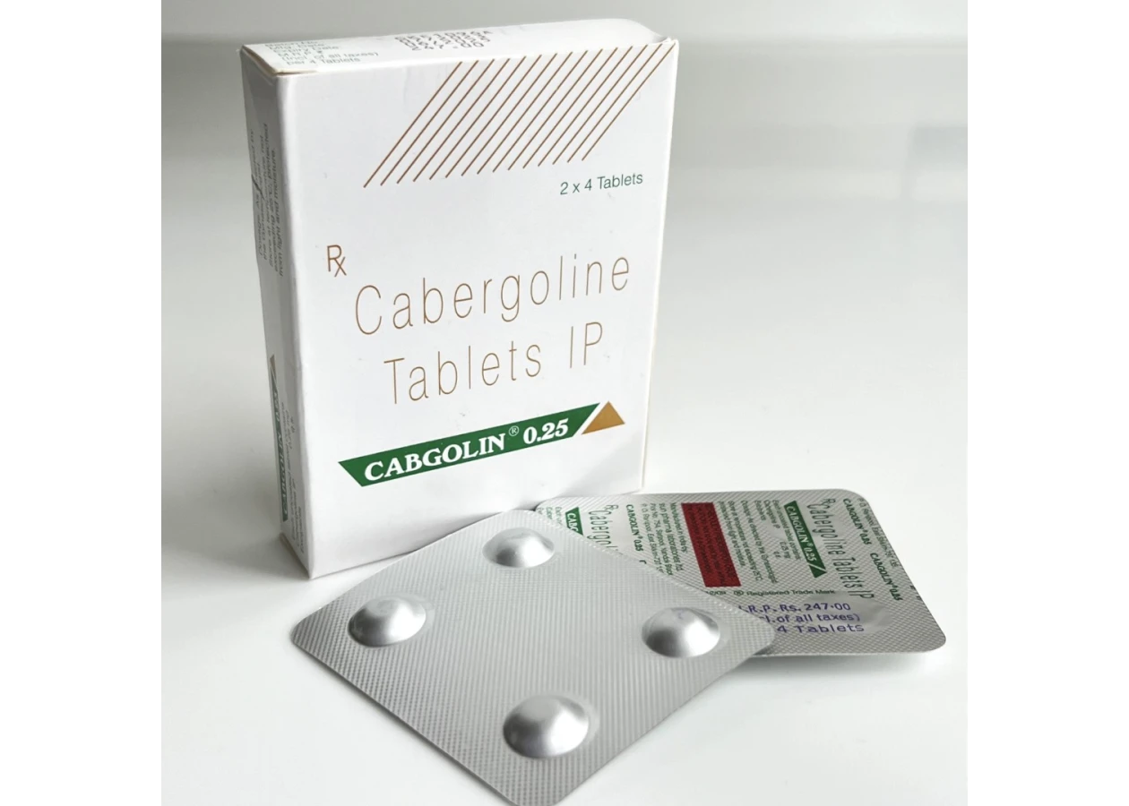 Фото 1 - Каберголін Кабголін (Cabergoline Tablets IP Cabgolin) 0.25мг 4табл