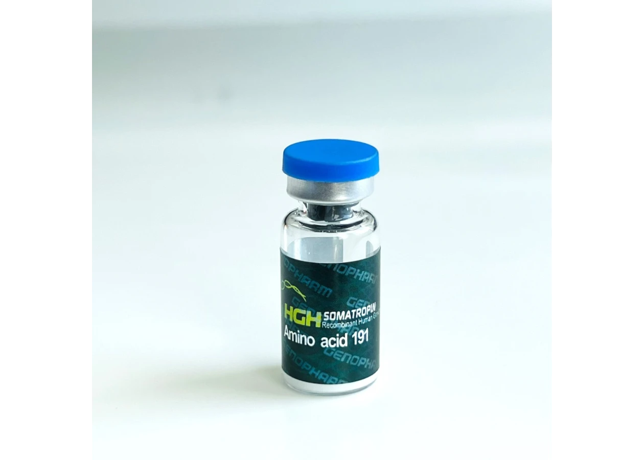 Фото 1 - Genopharm HGH Somatropin (Соматропін Генофарм) 1фл 10MО