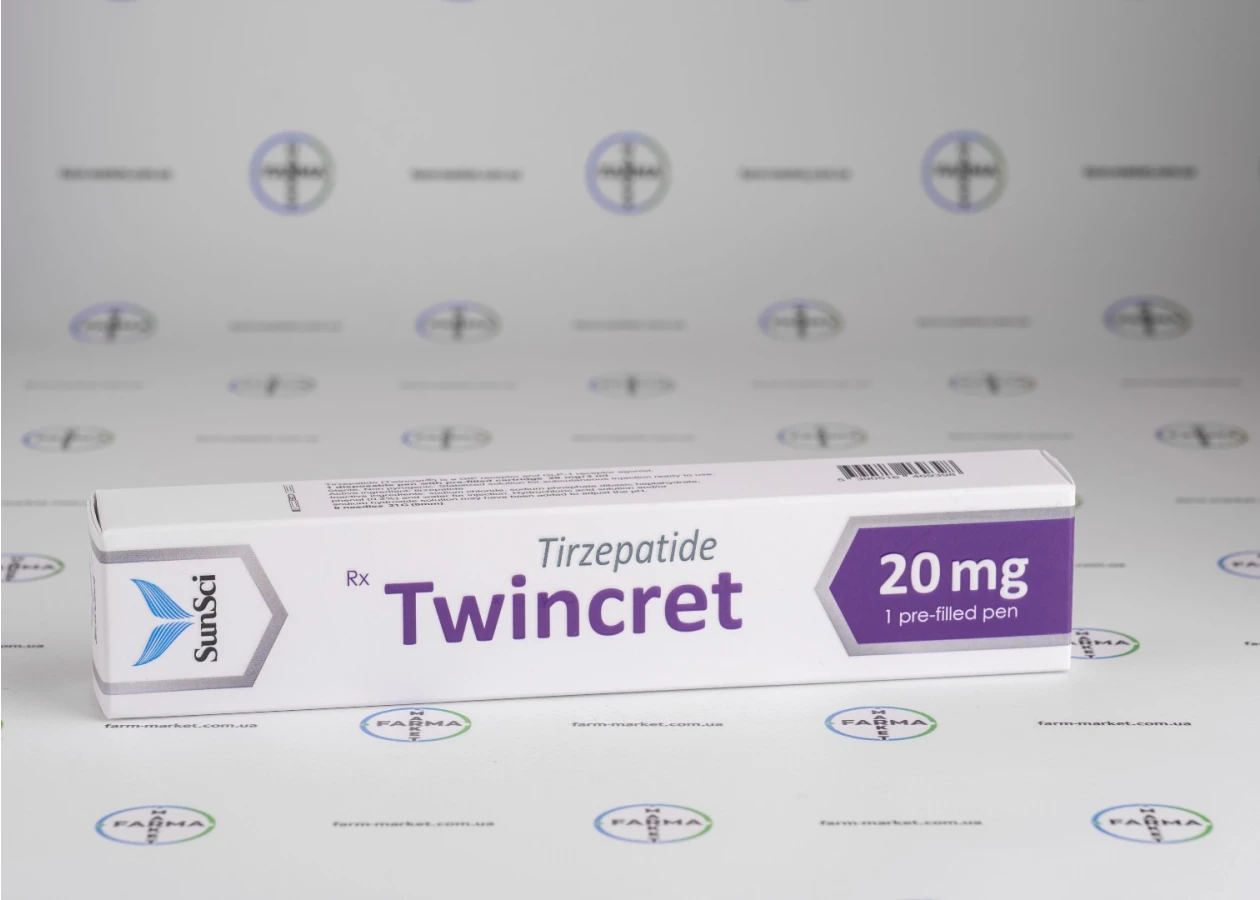 Фото 4 - Tirzepatide Twincret 20mg (Тирзепатид Твінкрет 20мг)