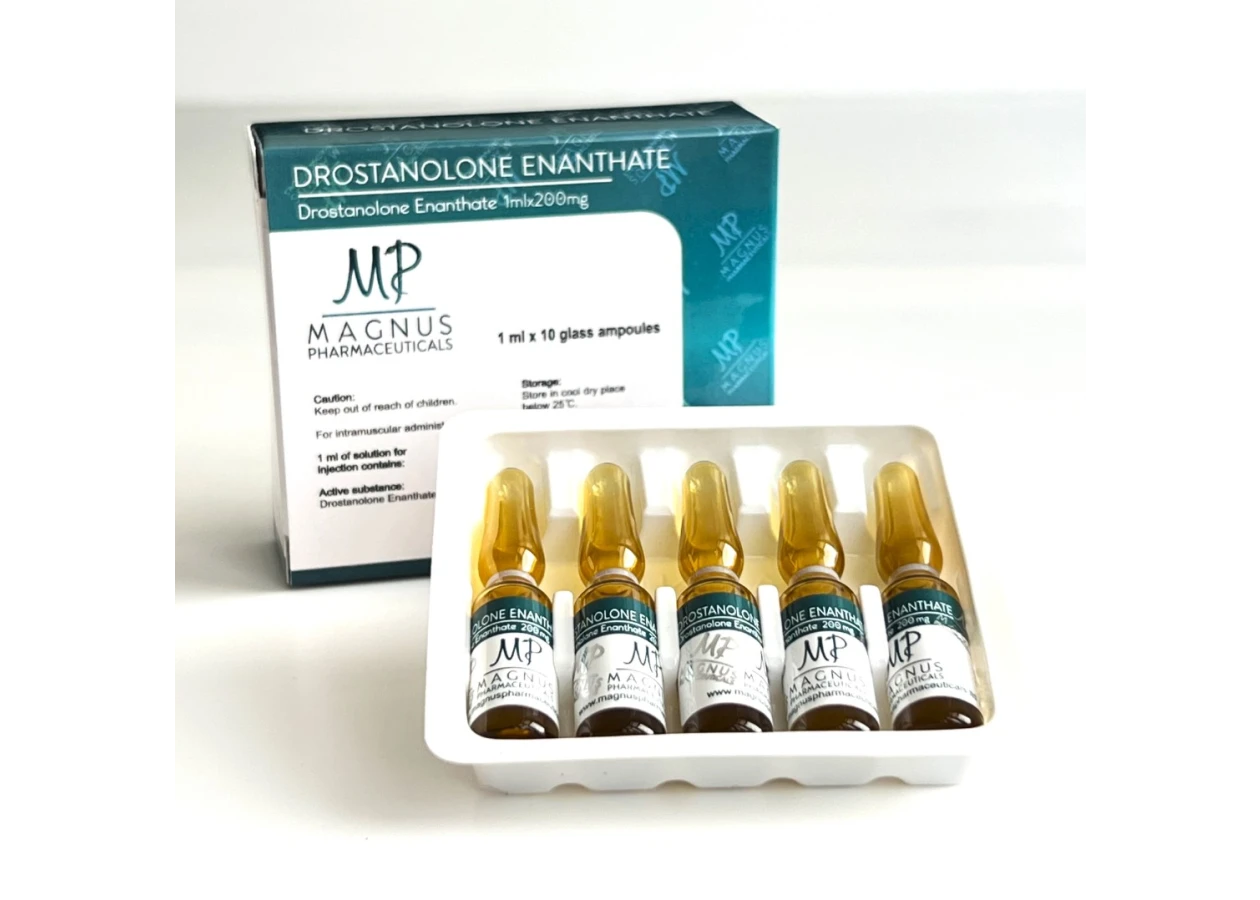 Фото 1 - Мастерон енантат Магнус ампули (Drostanolone Enanthate Magnus) 200мг 1мл