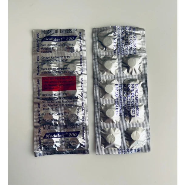 Модафініл Модалерт (Modafinil Modalert) 200mg 10 tabl