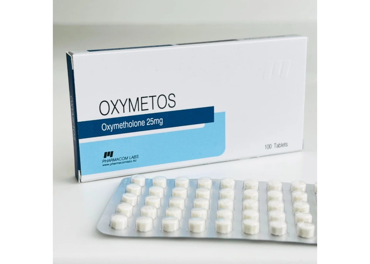 Фото 1 - Оксиметолон Фармаком (Oxymetos Pharmacom) 50табл 25мг