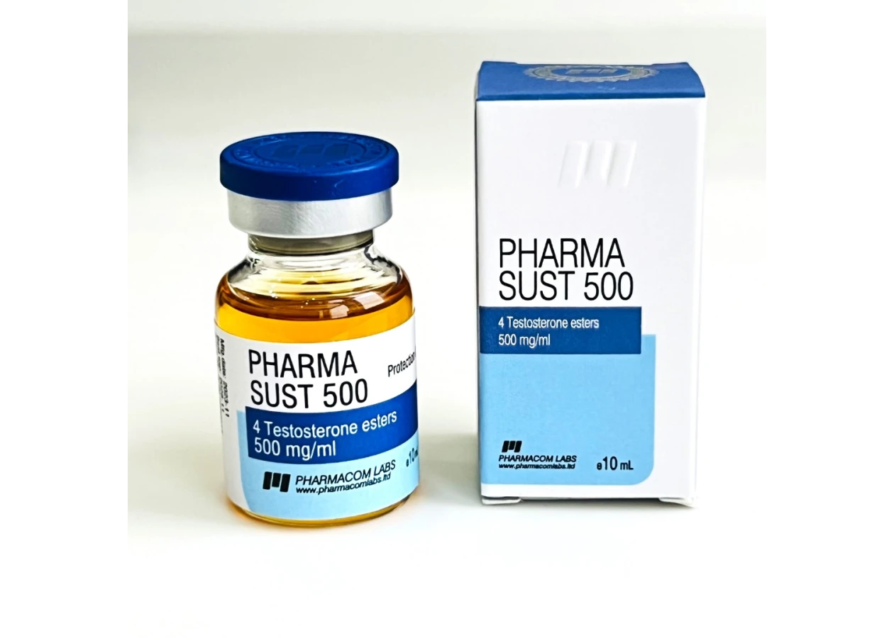 Фото 2 - Сустанон Фармаком (Pharma Sust 500 Pharmacom Lbs) 500мг 10мл