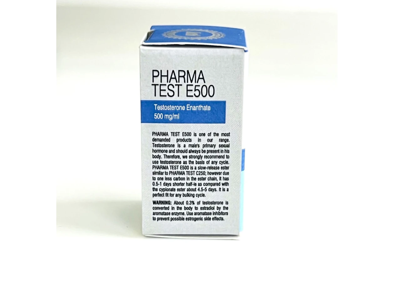 Фото 3 - Тестостерон Енантат Фармаком (Pharma Test E500 Pharmacom) 500мг 10мл