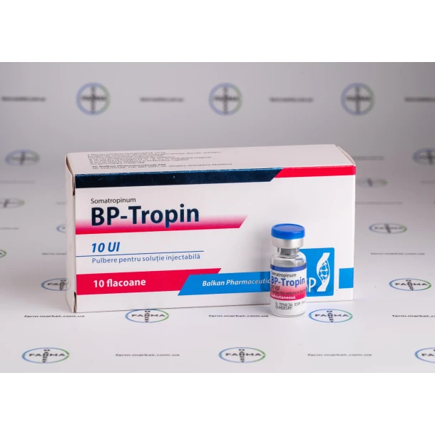 Гормон росту BP-Tropin Balkan (Балкан)  10фл10мо