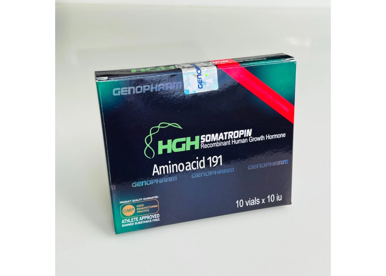 Фото 2 - Genopharm HGH Somatropin (Соматропін Генофарм) 10фл 10MО