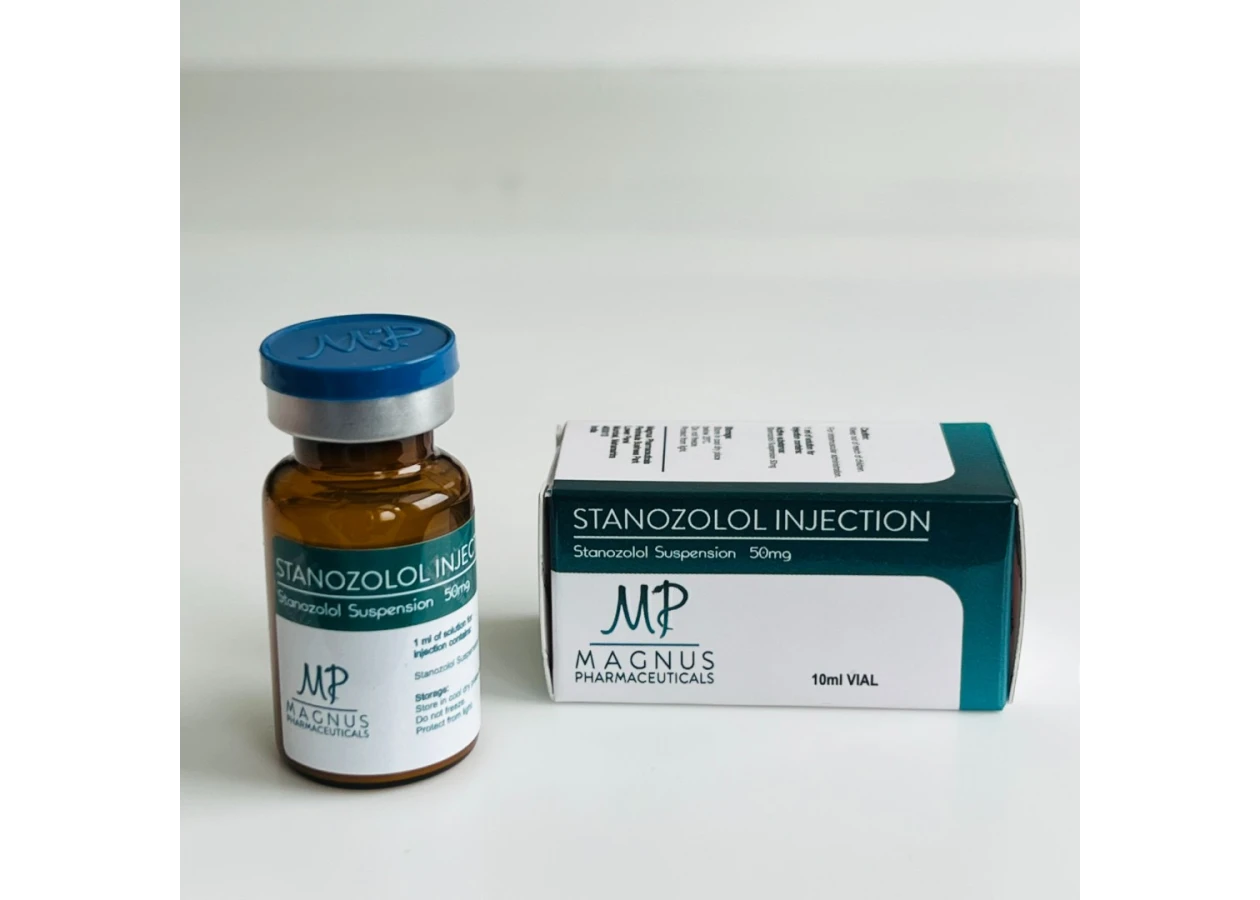 Фото 1 - Станозолол ін'єкційний суспензія Магнус (Stanozolol injectable Magnus) 50мг 10мл