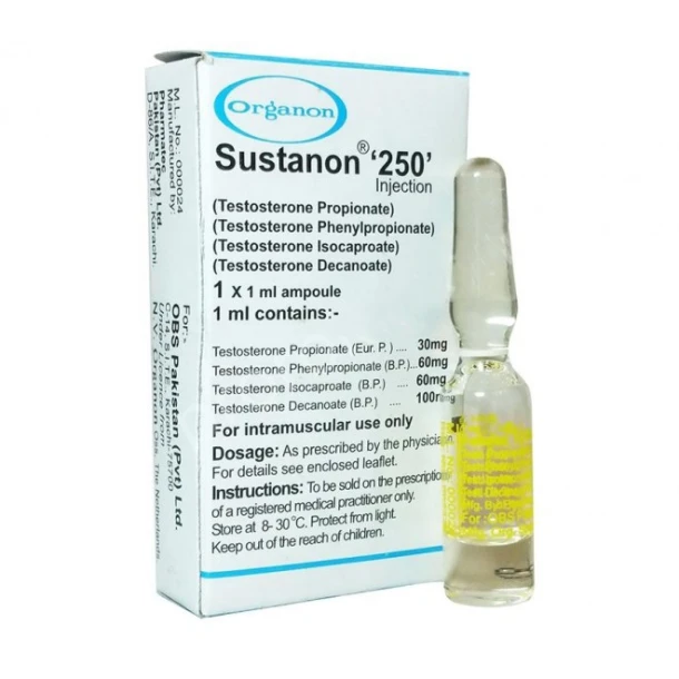 Сустанон Органон (Sustanon 250 Organon) 250мг 1мл