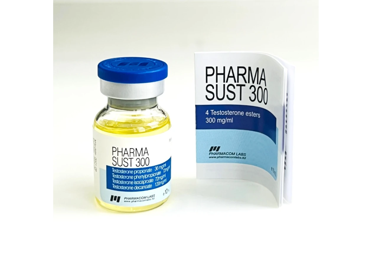 Фото 2 - Сустанон Фармаком (Pharma Sust 300 Pharmacom Lbs) 300мг 10мл