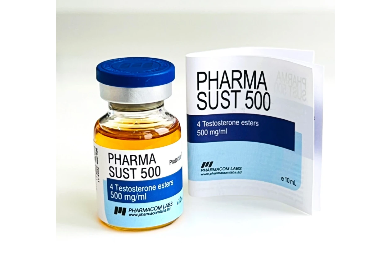 Фото 1 - Сустанон Фармаком (Pharma Sust 500 Pharmacom Lbs) 500мг 10мл