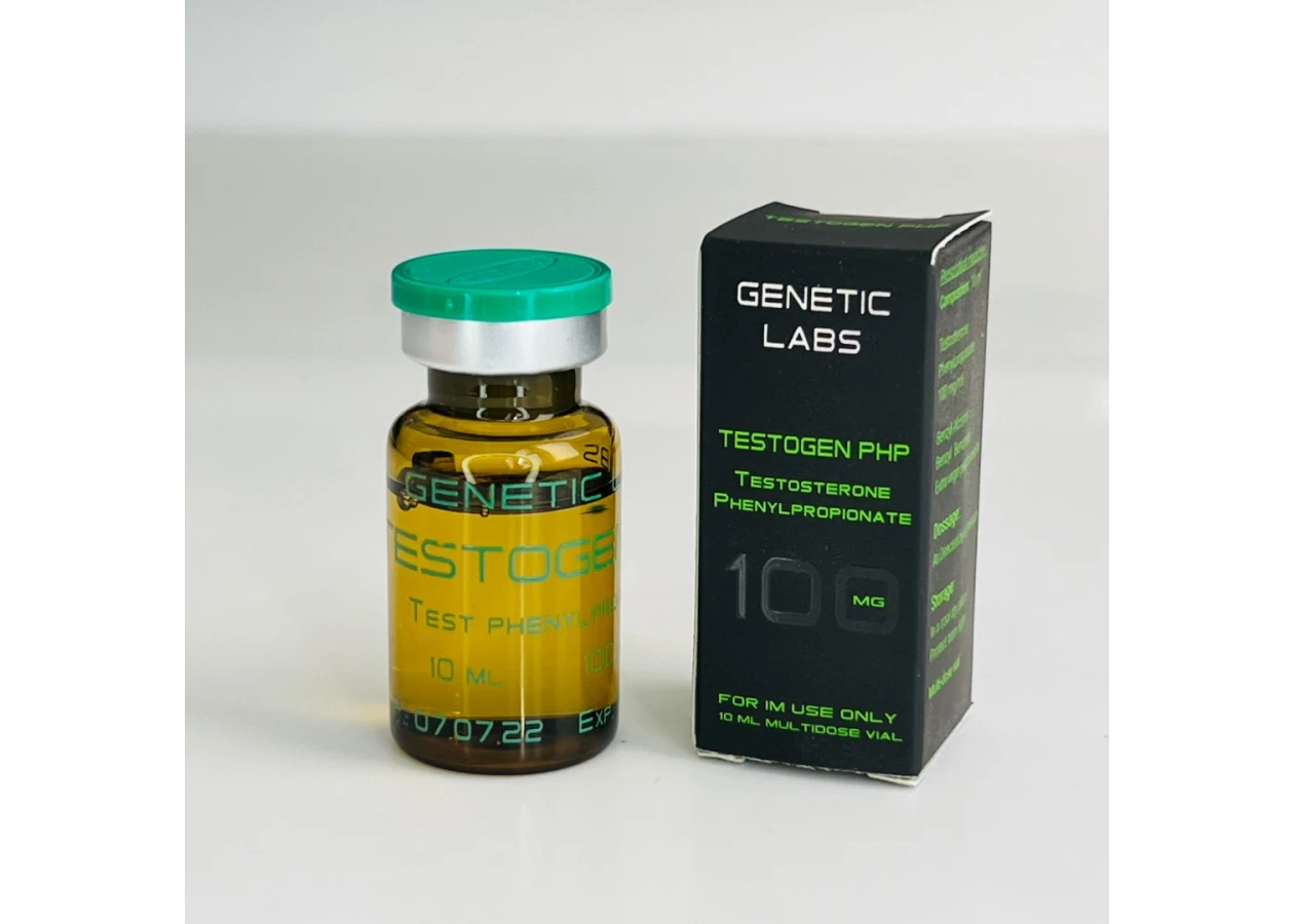 Фото 1 - Тестостерону фенілпропіонат (Testogen PHP Genetic) 100мг 10мл