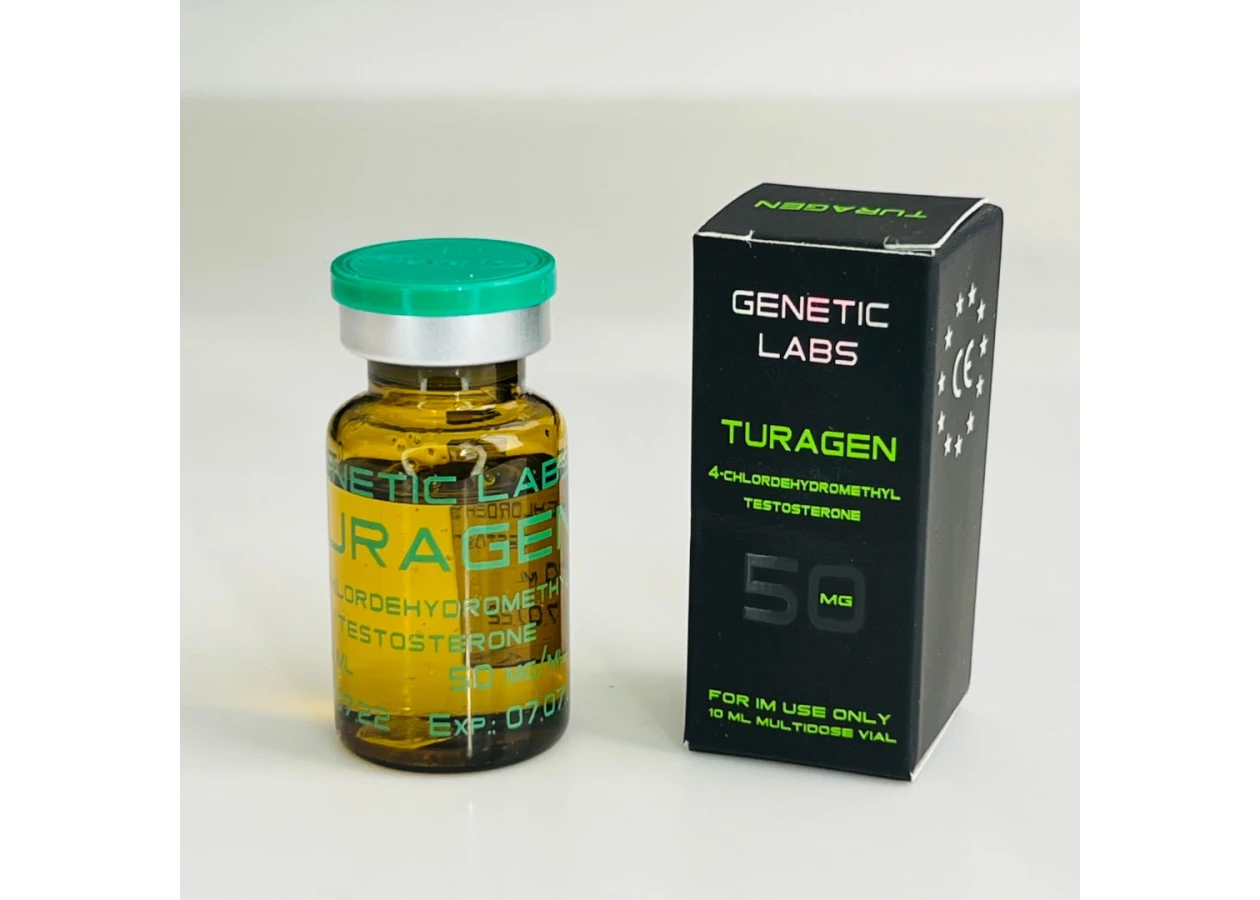 Фото 1 - Рідкий Турінабол Генетік (Turagen Genetic Liquid) 50мг 10мл